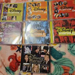 Disney Mania CD's + We Love Disney CD