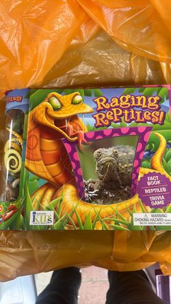 Raging Reptiles Fact Book and Trivia Game
