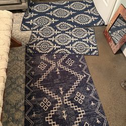 Bathroom or door rugs 3 for $10