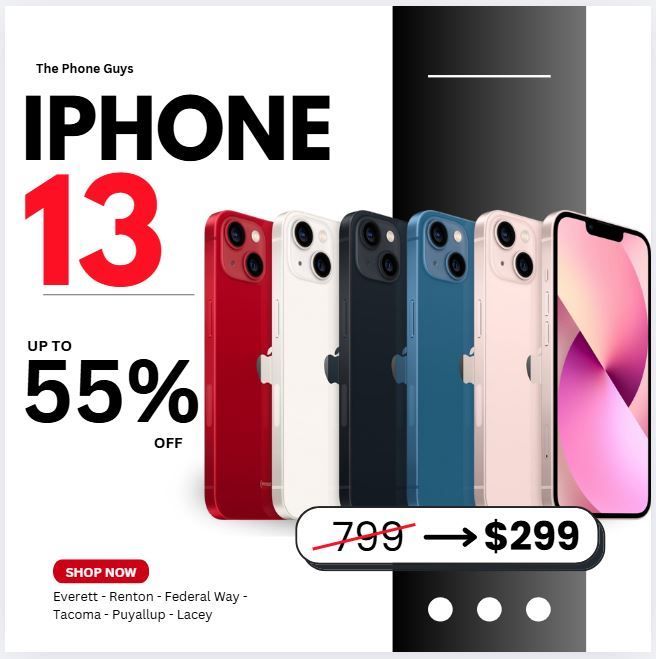 ๐ฑ iPhone 13 โ Only $5 Down! Compact & Powerful!