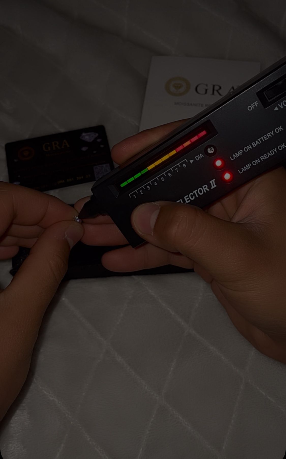 Moissanite Diamond Earrings