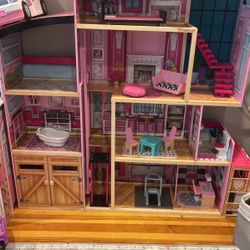 Kidkraft Shimmer Mansion Barbie Doll