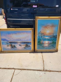Two Original seascape painting