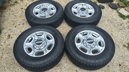 NEW 2026 F250/F350 wheels and tires 18"