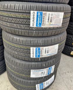 235/55R18 Kumho HP71 Set 4 New Tires