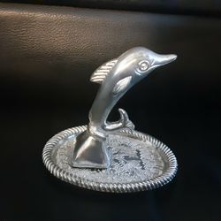 Antique Dolphin Ring Holder