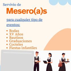 Meseras y meseros