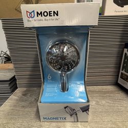 Moen 6 Setting Shower Head With Magnetic Dock.