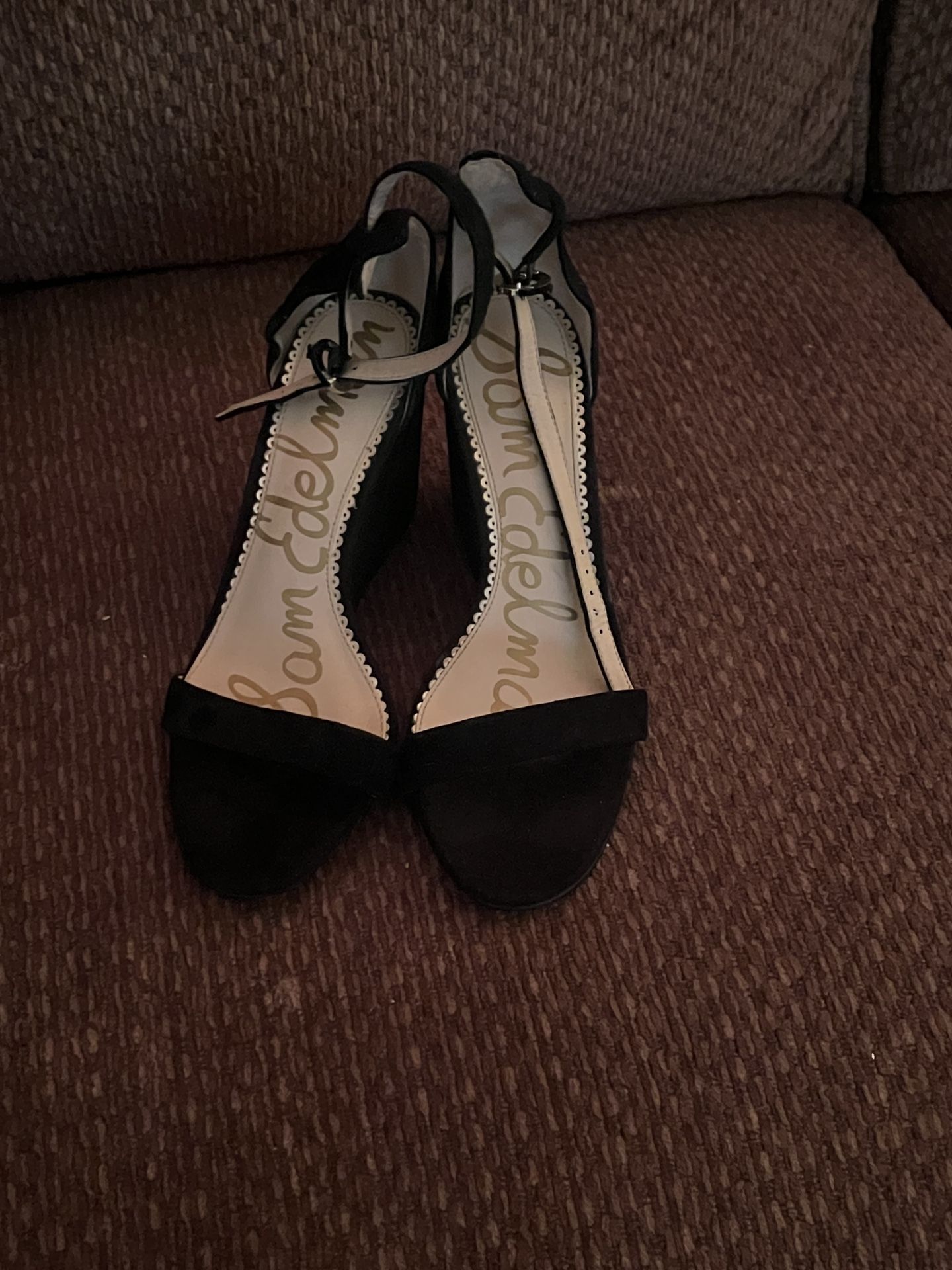 Sam Edelman Women’s Suede Heels 7.5 