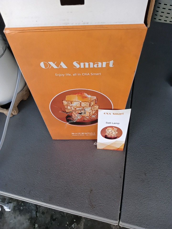 Salt Lamp Relax And Refresh