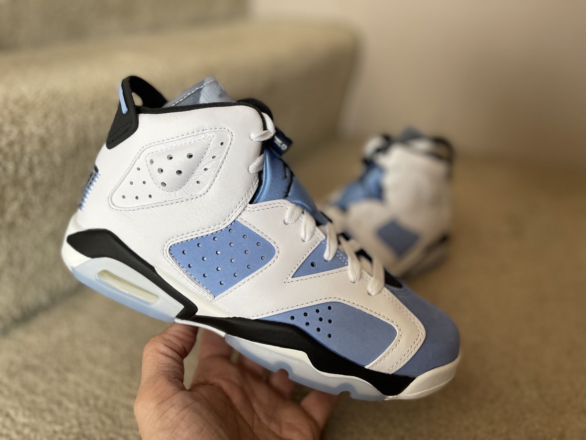 Air Jordan Retro 6 UNC Size 6y Brand New