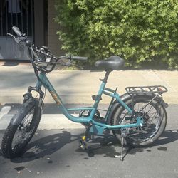 eletric bike with basket