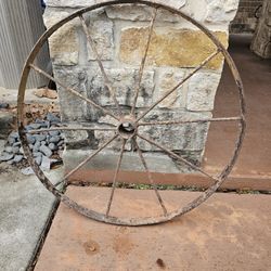 Antique Wagon Wheel