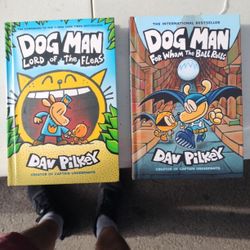 DoG MaN - Two Books In Mint Condition 