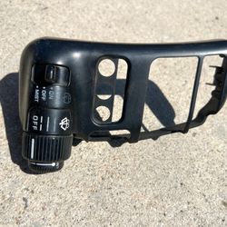 90-96 Nissan 300ZX OEM Wiper Switch / Climate Control Bezel