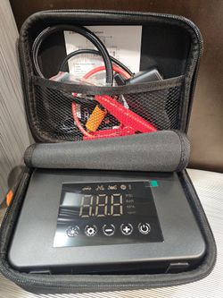 Jumper Starter for car & tire inflator  w/ Carrying Case