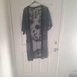 New Lace Black Cardgian