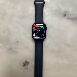 Apple Reloj inteligente de la serie 9 [GPS + celular de 1.614 in] con caja de acero inoxidable / Apple Series 9 Smart Watch [41mm GPS + Cellular] with