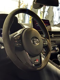 Toyota GR Supra Alcantara Steering Wheel