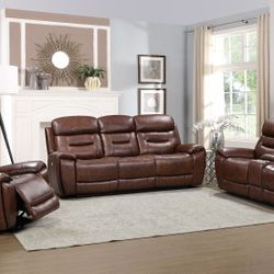BRAND NEW 3 PIECES RECLINING SET