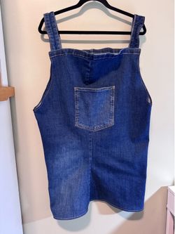 Upscale overall dress.