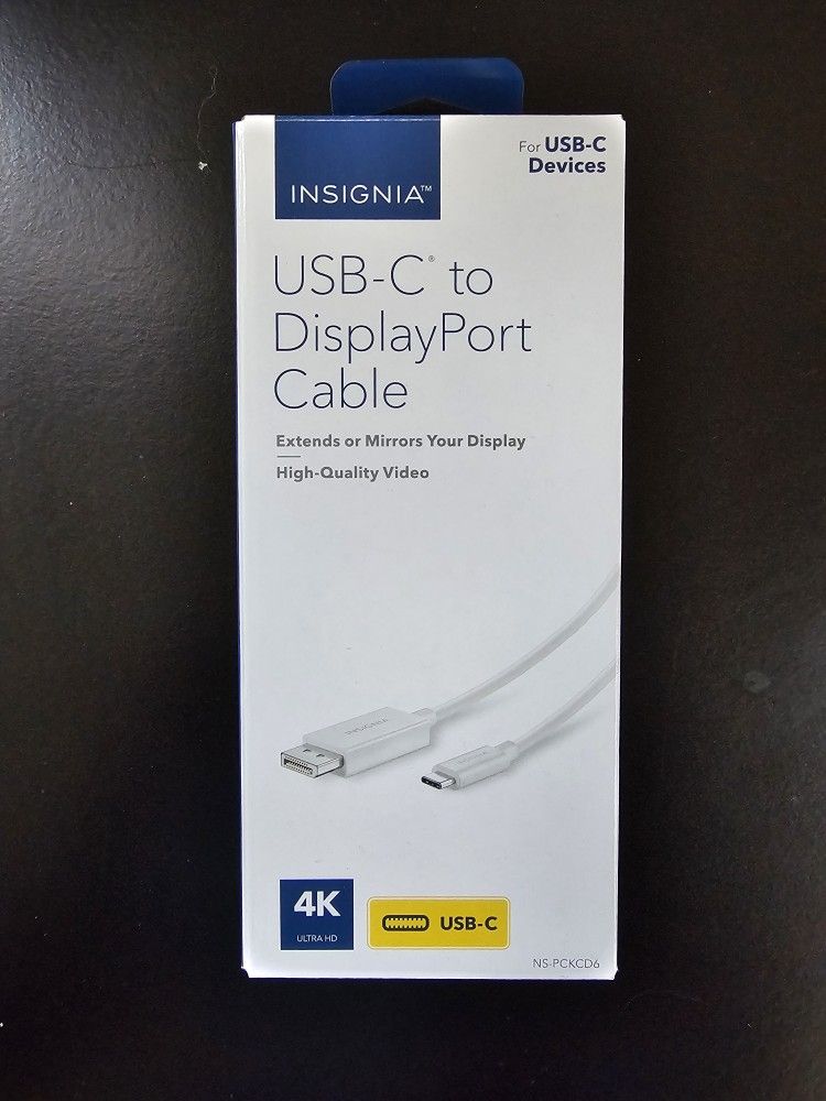 insignia USB-C to display port cable