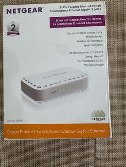 NETGEAR Gigabit Ethernet Switches – 3 Available
