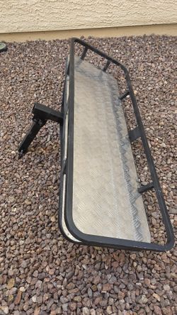 Heavy duty  folding cargo rack carrier.
59×20  inches.