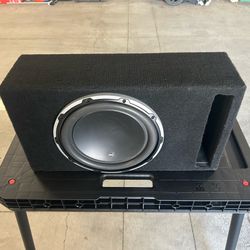 JL Audio 12” W6 Subwoofer with Ported Box