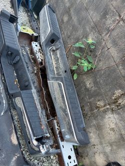 Ford f250 f 250 f 350 rear bumper complete