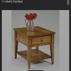 2 Liberty End Tables And Coffee Table