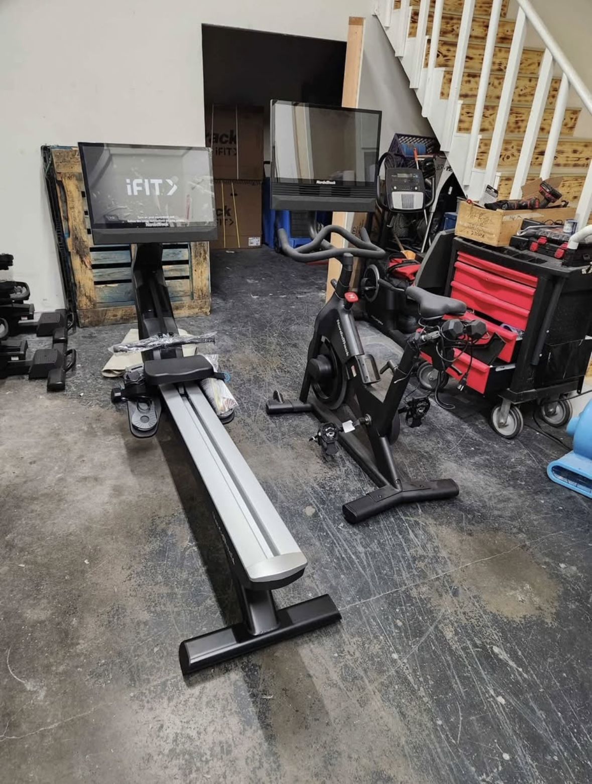 FULLERTON- Combo deal - Nordictrack RW900 Rower + Studio 24 Bike -1400$ for both