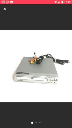 Magnavox DP100MW8B Silver DVD Player Small Lightweight