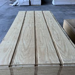 T1-11 Plywood 5/8”x4’x8’—12” & 8” On Center $36 Each Sheet