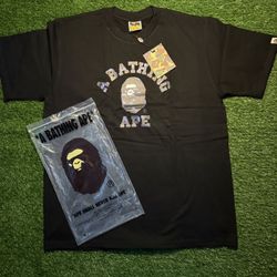 Bape tee size large