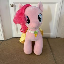 My Little Pony Build A Bear Pinkie Pie Stuffed Animal Toy With Accessories