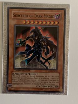 Yugioh Sorcerer Of The Dark Magician 1st Edition MOV
