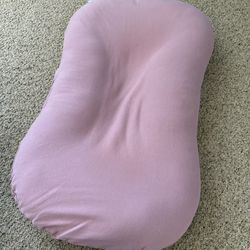 SnuggleMe Lounger + Pink cover