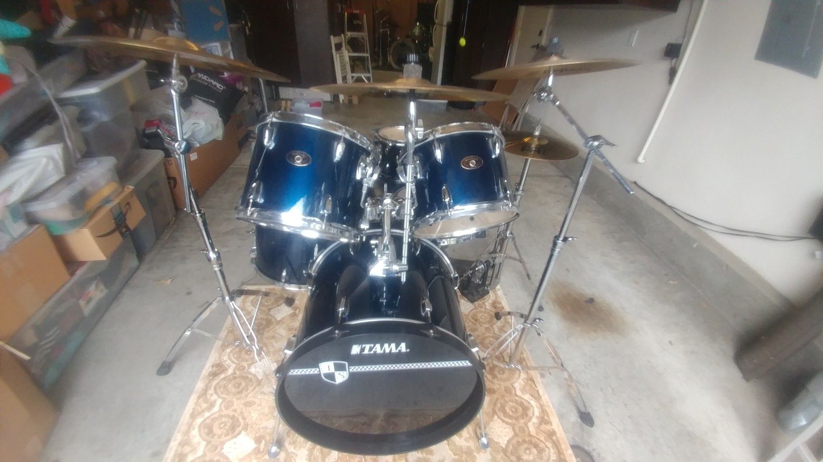 Drum Set 6 Piece Tama Imperialstar 4 Sale