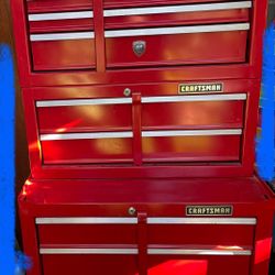 Crafman Tool Box W Wheels 