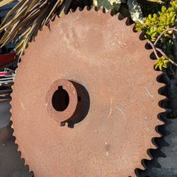 Massive 30" Sprocket Industrial Gear Steampunk Decor Rustic Decoration Shop Yard Art Loft Steampunk 