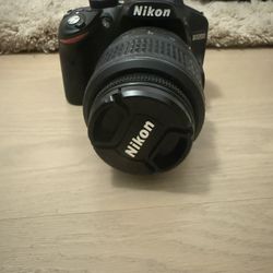 Nikon D3200 With Nikon DX 18-55mm Lens