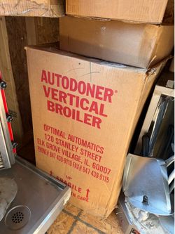 Auto döner vertical  broiler (Gyro machine ) 240V
