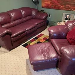 Leather Couch