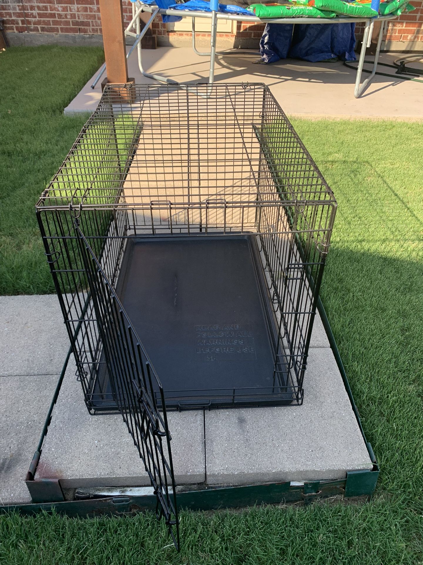 Wire Dog Crate 36x24x22 One Door