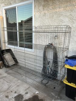 Great Vintage Wire Rack 72x60x19