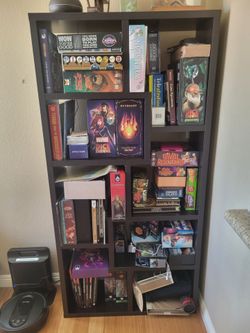 Black shelf