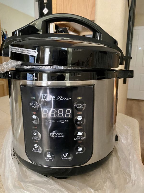 Elite Bistro Pressure Cooker Website