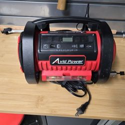 Avid Power 12v/AC Portable Air Compressor Tire Inflator