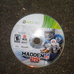 Xbox 360 Madden 25